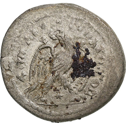 Seleucis y Pieria, 
  
  Heliogábalo, 
  
  tetradracma