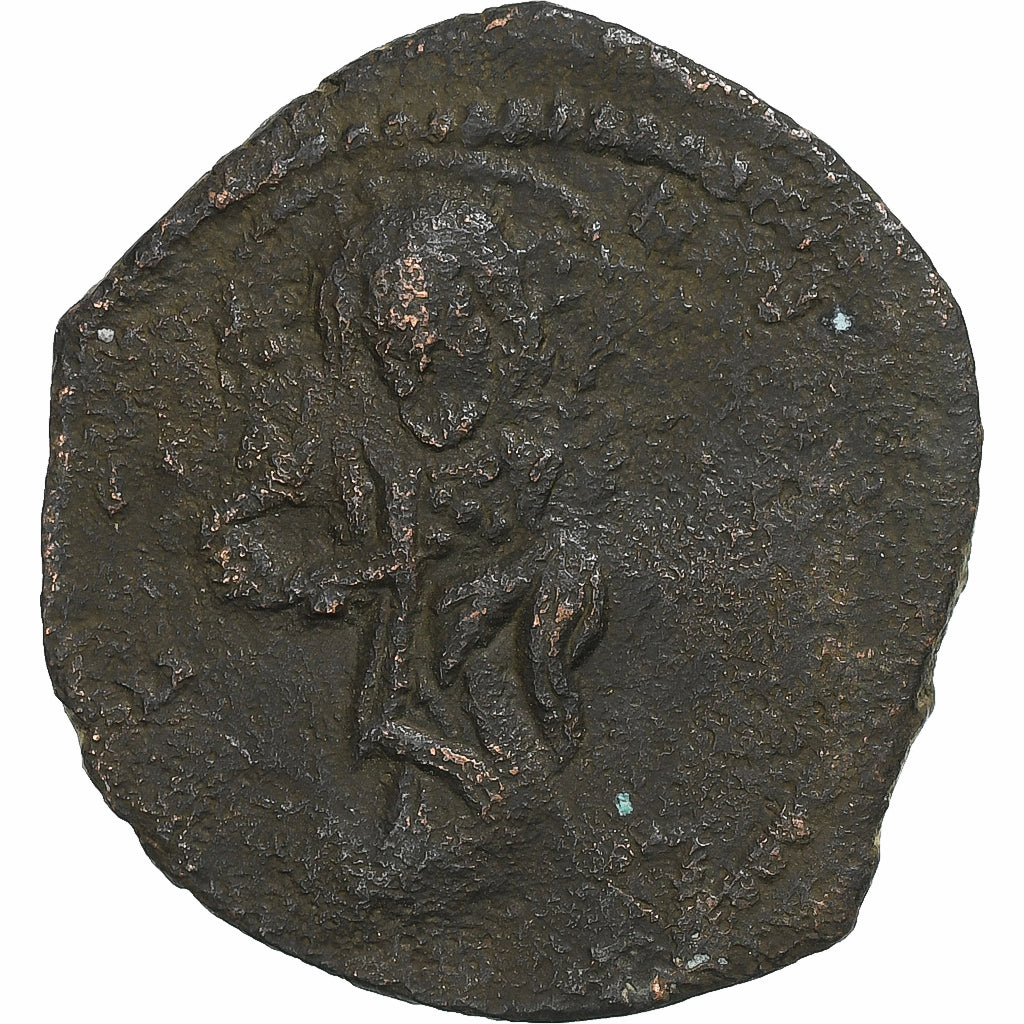Constantino X, 
  
  con Eudocia, 
  
  Follis