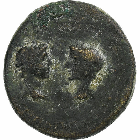 Tiberio y Augusto, 
  
  Æ Unidad, 
  
  14-29