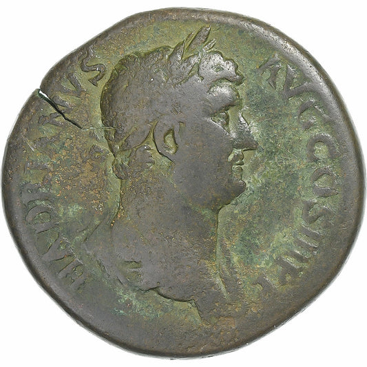 Adriano, 
  
  Sestercio, 
  
  130-133