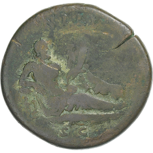 Adriano, 
  
  Sestercio, 
  
  130-133