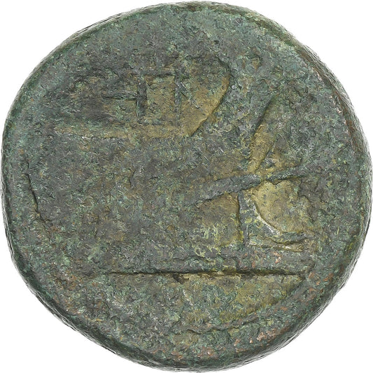 Sexto Pompeyo,

As,

45 a. C.