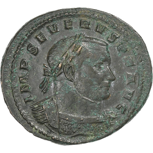 Severo II, 
  
  Follis, 
  
  305-307