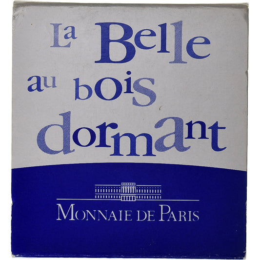 Francia, 
  
  1-1/2 euros, 
  
  La Belle au bois dormida