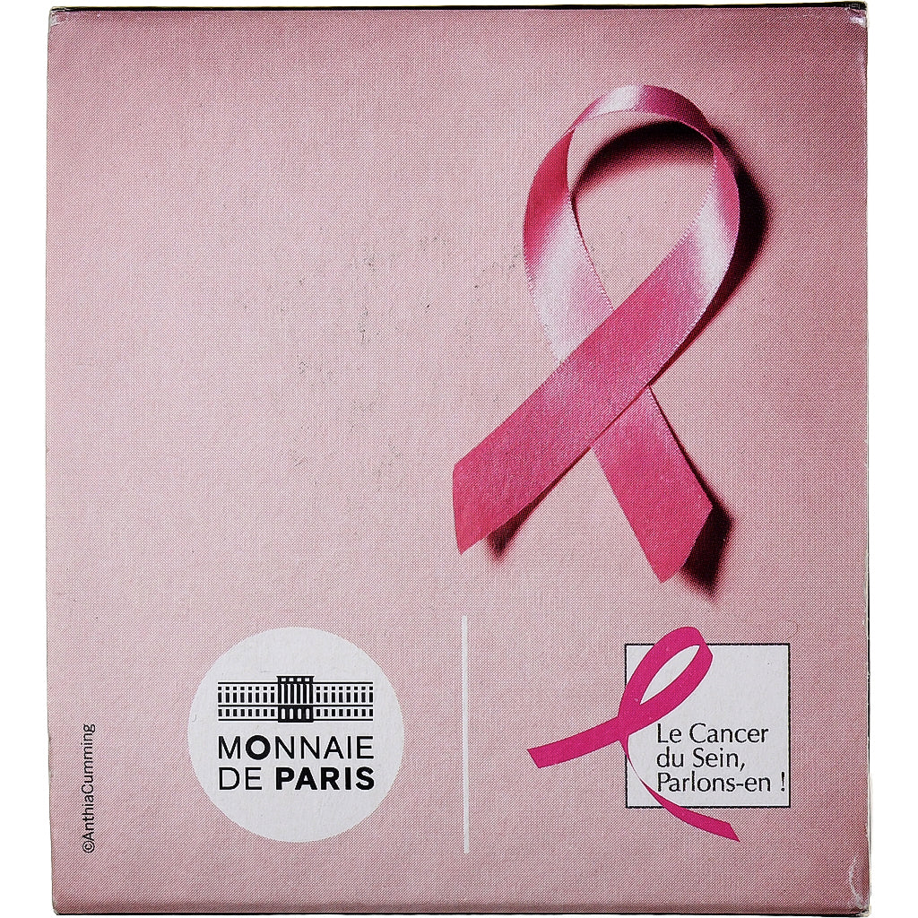 Francia, 

2 euros, 

La lucha contra el cáncer de mama