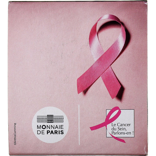 Francia, 

2 euros, 

La lucha contra el cáncer de mama