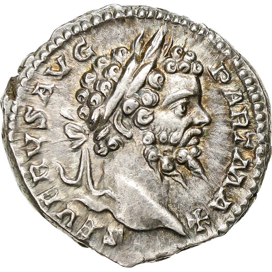 Septimio Severo, 
  
  Denario, 
  
  200-201