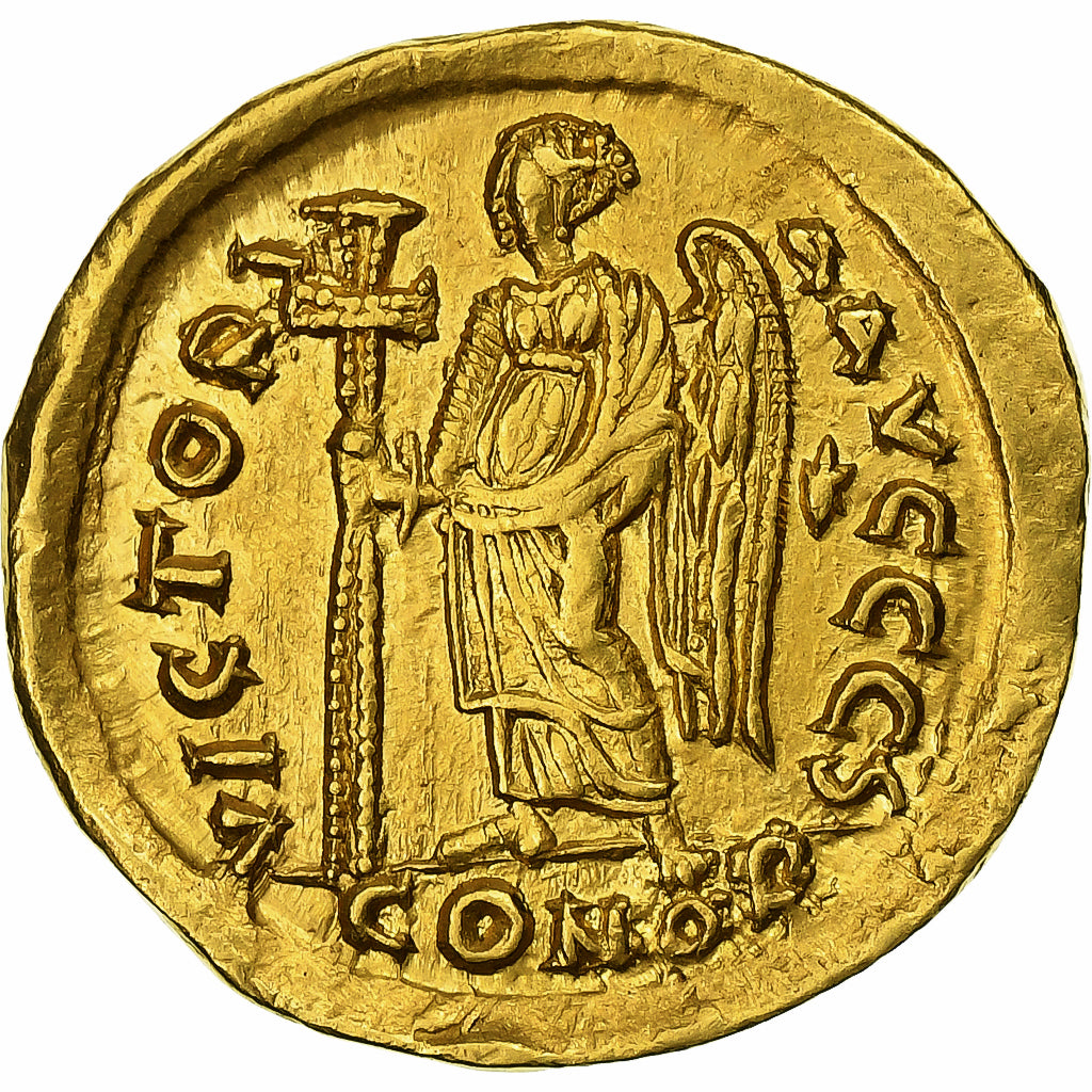 Anastasio I, 
  
  sólido, 
  
  491-518