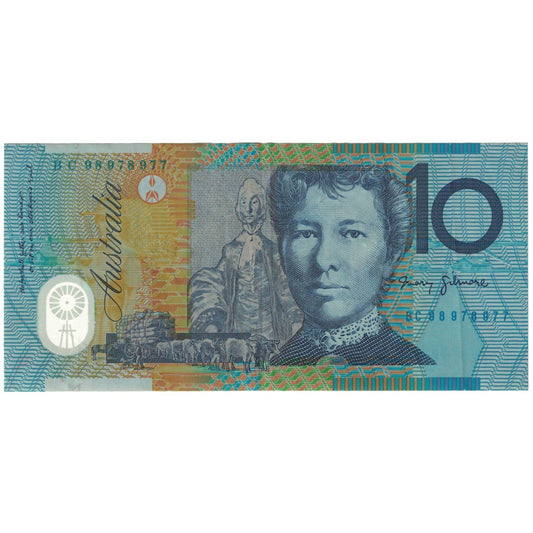Billete de Australia de 10 dólares