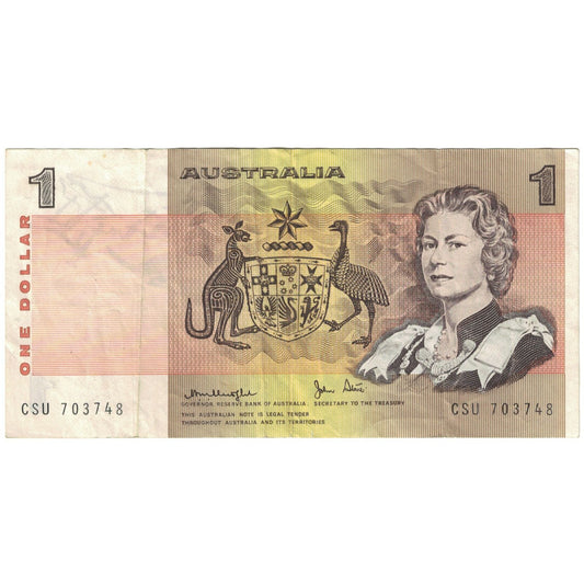 Billete de Australia

1 dólar