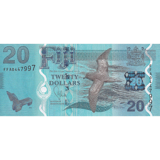 Fiyi, 
  
  20 dolares, 
  
  2013