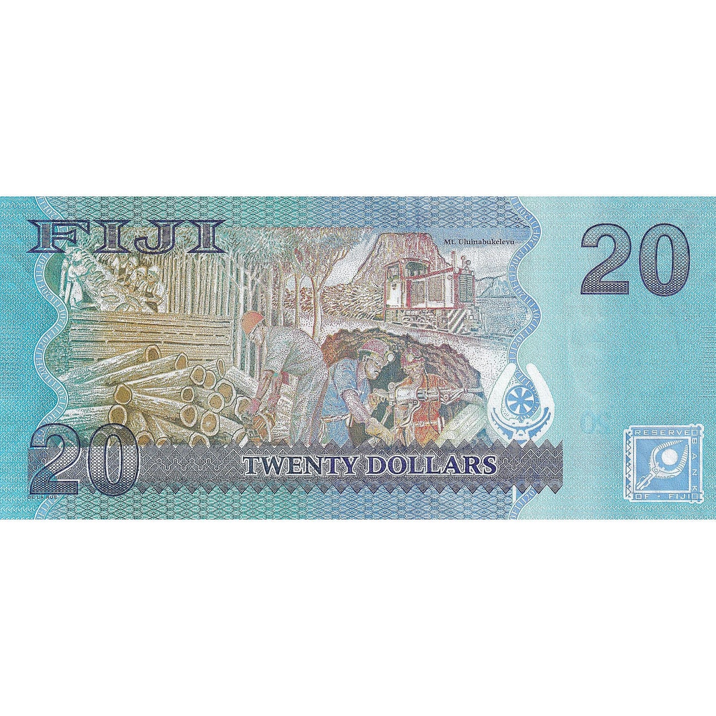 Fiyi, 
  
  20 dolares, 
  
  2013