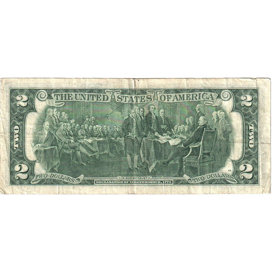 Estados Unidos, 

2 dólares, 

1976