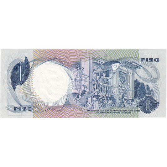 Filipinas, 

1 Piso, 

1969 (Fecha anterior: 1949)
