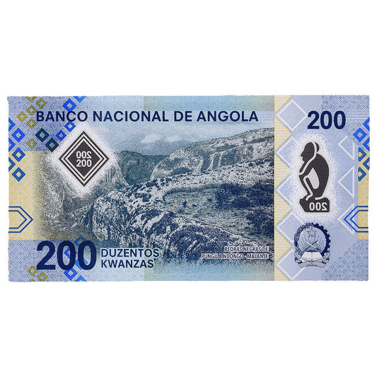 billete de banco, 
  
  Angola, 
  
  200 kwanzas