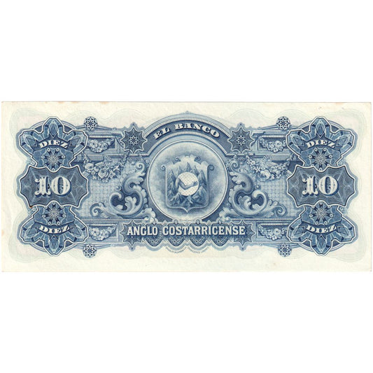 Costa Rica, 
  
  10 colones, 
  
  1903-01-01