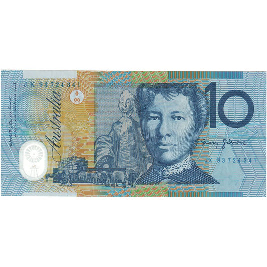 Australia, 

10 dólares, 

EF(40-45)