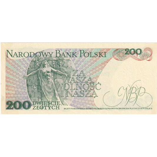 Polonia, 
  
  200 zlotych, 
  
  1988-12-01