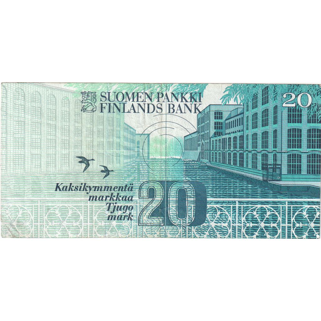 Finlandia, 
  
  20 marcos, 
  
  FV(30-35)