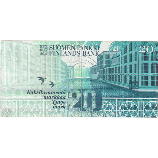 Finlandia, 
  
  20 marcos, 
  
  FV(30-35)