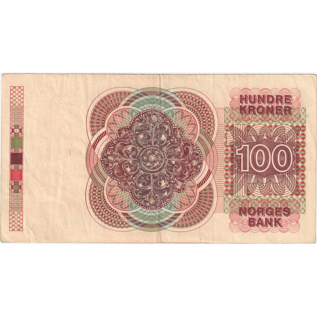 Noruega, 
  
  100 coronas, 
  
  FV(20-25)