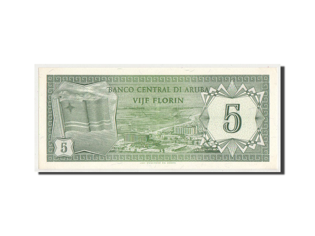 Billete de Aruba

5 florines