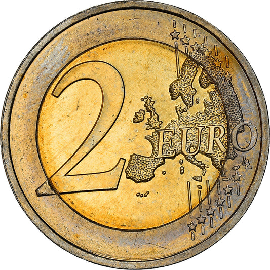 Malta, 
  
  2 euros, 
  
  cruz de Malta