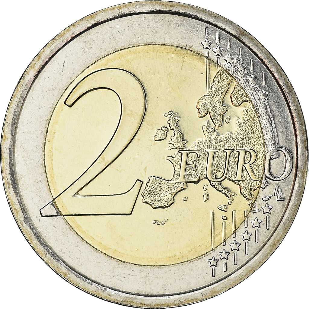 Italia, 
  
  2 euros, 
  
  70 aniversario de la constitución italiana
