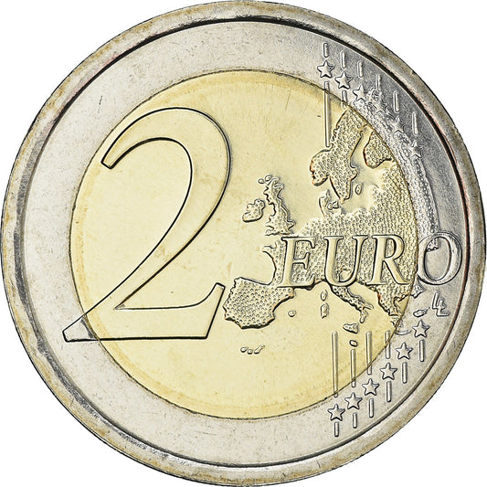 Italia, 
  
  2 euros, 
  
  70 aniversario de la constitución italiana