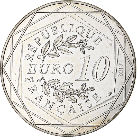 Francia, 
  
  10 euros, 
  
  Jean-Paul Gaultier