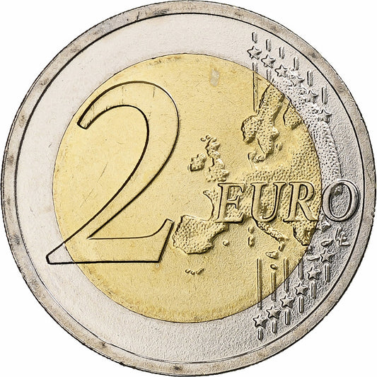 Letonia, 
  
  2 euros, 
  
  100 años del país baltés