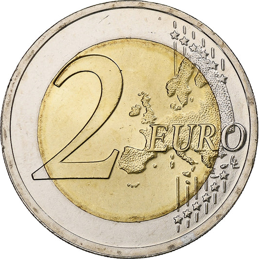 Letonia, 
  
  2 euros, 
  
  2018