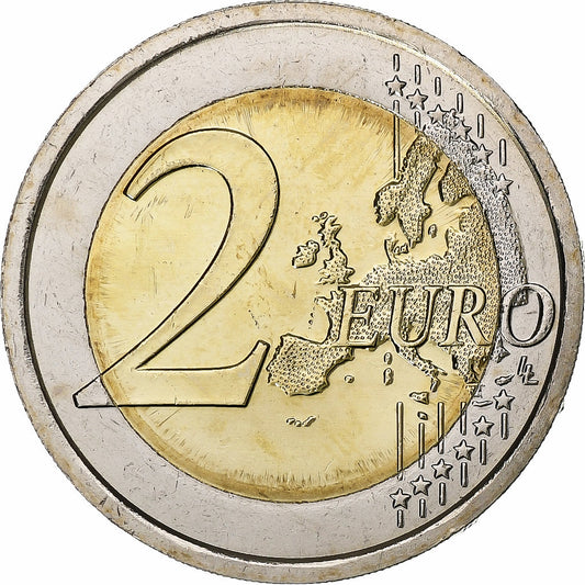 Italia, 

2 euros, 

2016