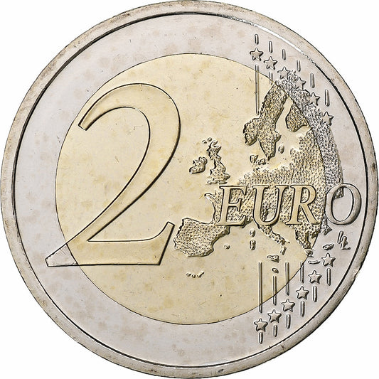 Eslovaquia, 
  
  2 euros, 
  
  2019