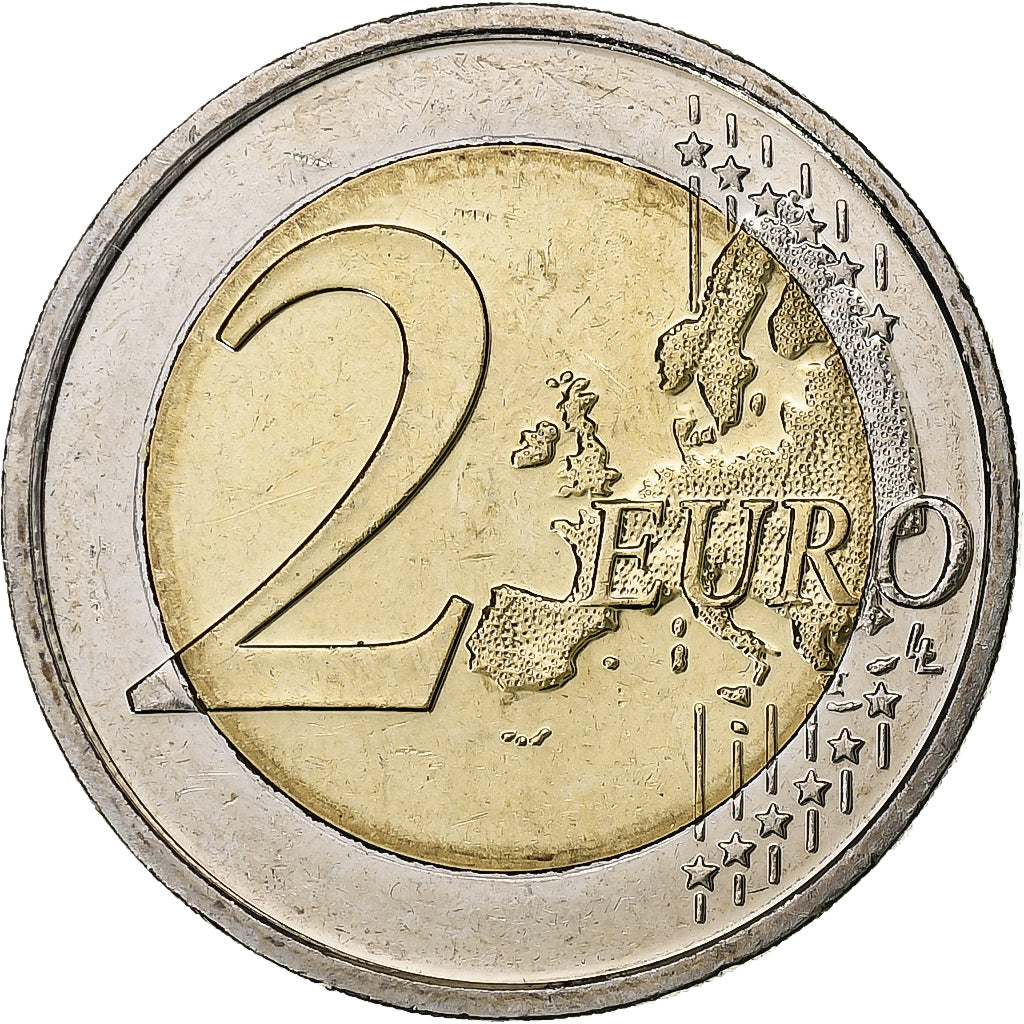 Irlanda, 

2 euros, 

2016