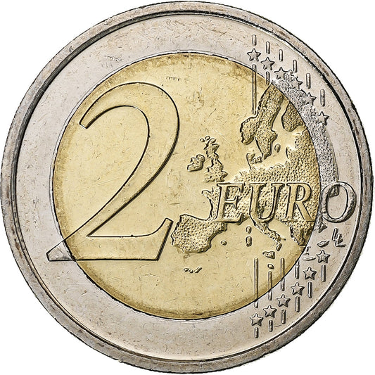 Irlanda, 

2 euros, 

2016