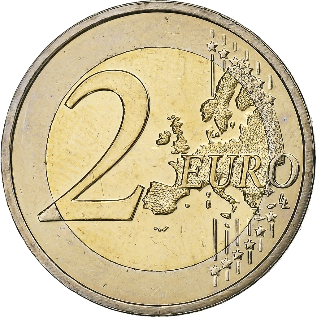Malta, 

2 euros, 

Unión Monetaria Europea