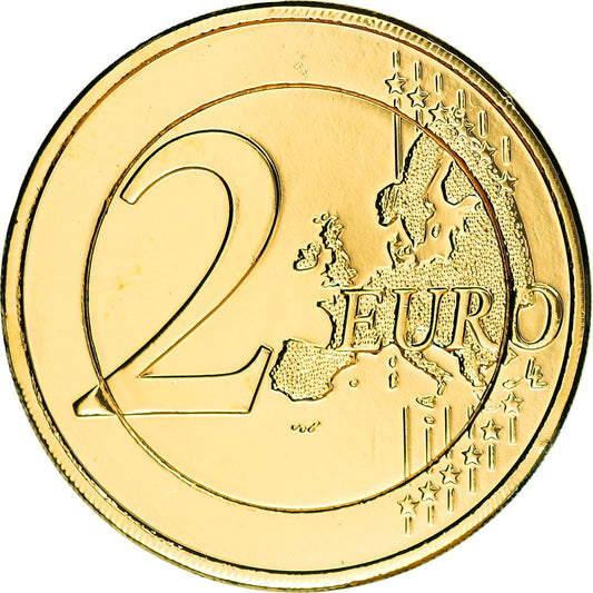 Luxemburgo, 
  
  2 euros, 
  
  Ons Heemecht