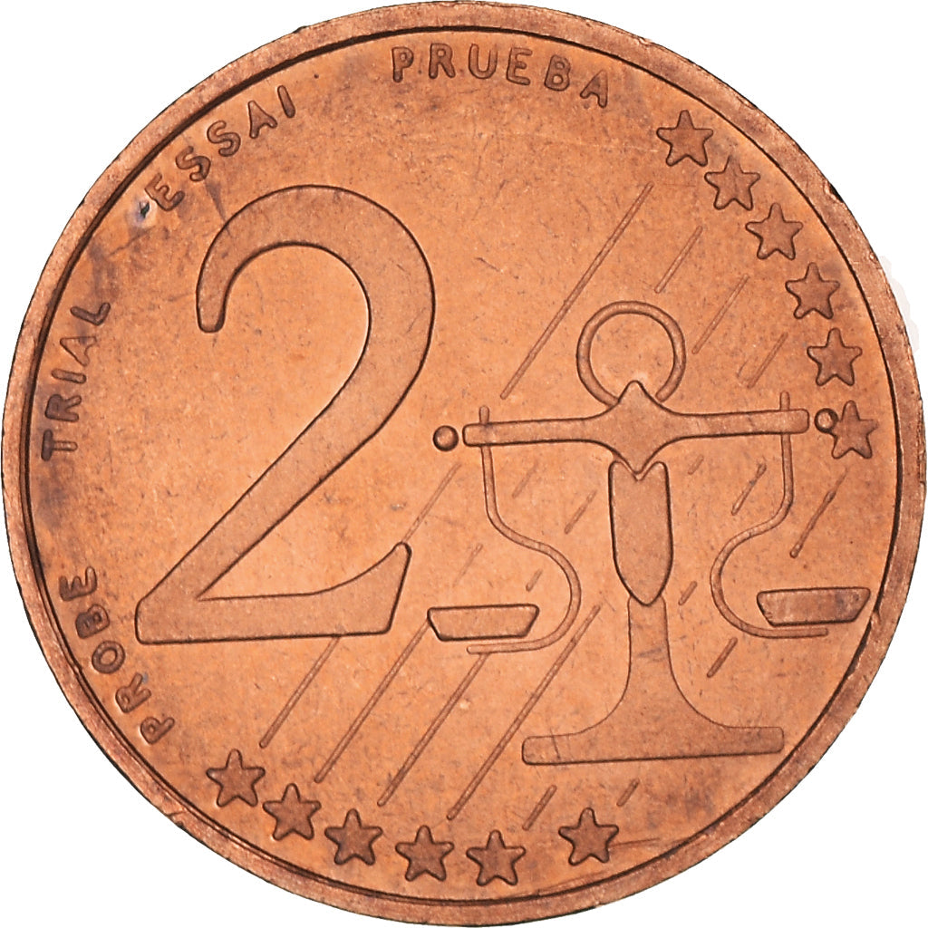Estonia, 

2 céntimos de euro, 

2004