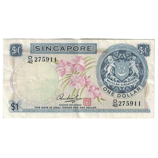 Billete de Singapur

1 dólar