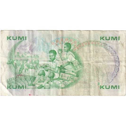 Kenia, 

10 chelines, 

1987