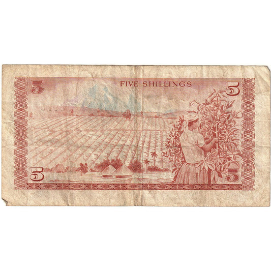 Kenia, 

5 chelines, 

1978