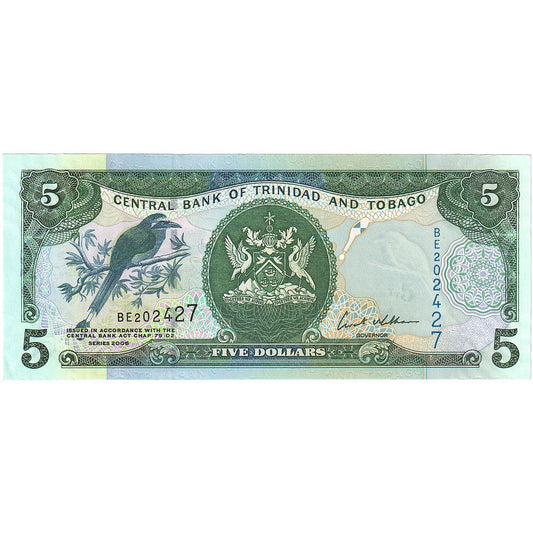 Trinidad y Tobago, 

5 dólares, 

2006