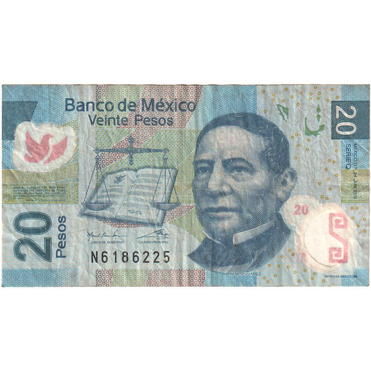 México, 
  
  20 pesos, 
  
  2006
