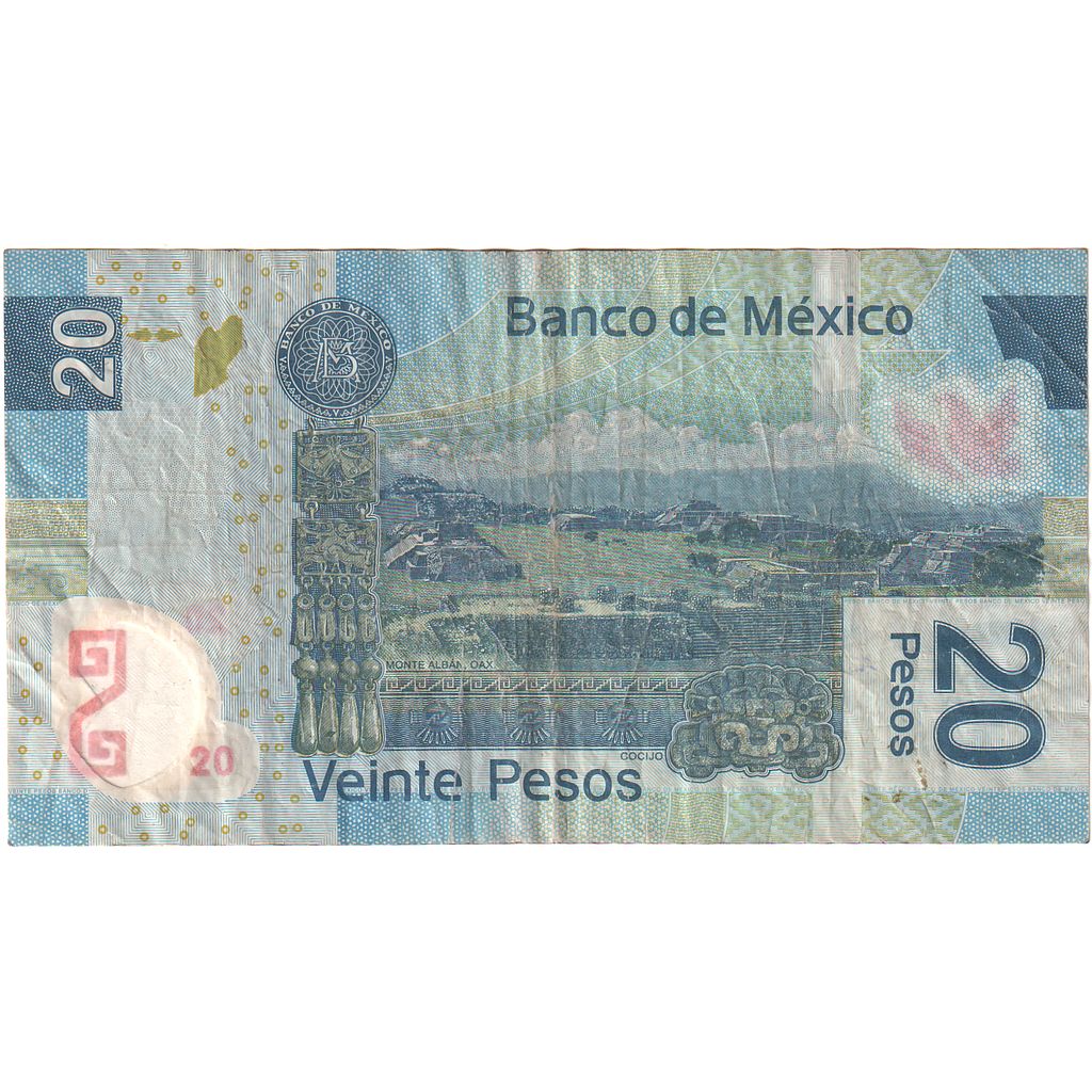 México, 
  
  20 pesos, 
  
  2006