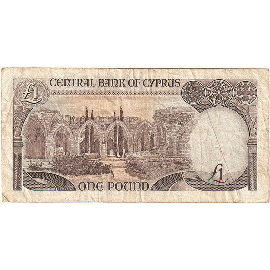 Chipre, 

1 libra, 

1992-02-01