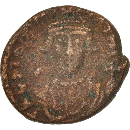 Acuñar, 
  
  Constante II, 
  
  media follis