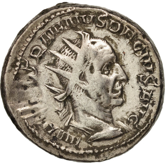 Acuñar, 
  
  Trajano Decio, 
  
  Antoniniano