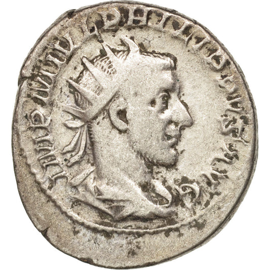 Moneda,

Felipe I,

Antoniniano