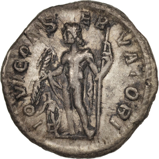 Acuñar, 
  
  Severo Alejandro, 
  
  Denario